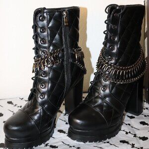 AZALEA WANG | Kiss of Death heeled Booties